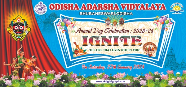 thumbnail School Annual Function Banner Design for Download